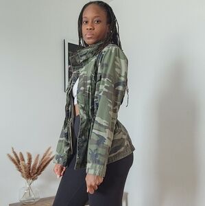 Camouflage Printed Jacket